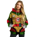 Customized Brentford Superhero Armor Red Green Hoodie Best Selling