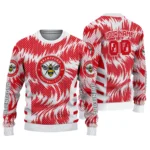 Customized Brentford Swirl Flow Red Sweater Best Selling