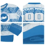Customized Brighton Hove Albion Bulldog Motif Sweater Best Selling