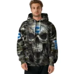 Customized Brighton Hove Albion Camo Skull Hoodie Best Selling