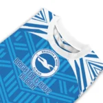 Customized Brighton Hove Albion Chevron Pattern Blue Sweater Best Selling