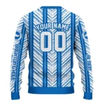Customized Brighton Hove Albion Chevron Rows Blue Sweater Best Selling