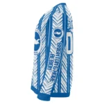 Customized Brighton Hove Albion Chevron Rows Blue Sweater Best Selling