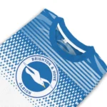 Customized Brighton Hove Albion Diamond Mesh Sweater Best Selling