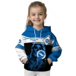 Customized Brighton Hove Albion Grim Reaper Blue Black Hoodie Best Selling