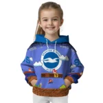 Customized Brighton Hove Albion Mario Blue Black Hoodie Best Selling