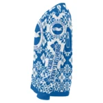 Customized Brighton Hove Albion Snowflake Matrix Blue Sweater Best Selling
