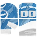 Customized Brighton Hove Albion Stripe Motion Blue Sweater Best Selling