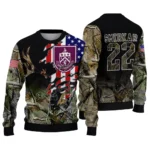 Customized Burnley American Flag Claw Sweater Best Selling