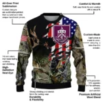 Customized Burnley American Flag Claw Sweater Best Selling