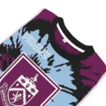 Customized Burnley Burst Swirl Burgundy Sweater Best Selling