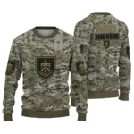 Customized Burnley Camouflage Blend Sweater Best Selling