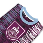 Customized Burnley Camouflage Stripe Burgundy White Sweater Best Selling