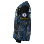 Customized Chelsea Antlers Pattern Royal Blue Black Sweater Best Selling