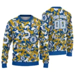 Customized Chelsea Camouflage Motif Sweater Best Selling