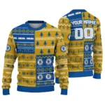 Customized Chelsea Christmastree Bands White Sweater Best Selling