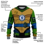 Customized Chelsea Ninja Turtle Sweater Best Selling