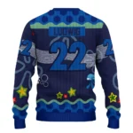 Customized Chelsea Spongebob Designs Blue Sweater Best Selling