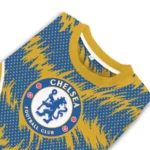 Customized Chelsea Swirl Flow Royal Blue Sweater Best Selling