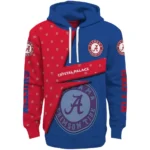 Customized Crystal Palace Abstract Shape Blue Hoodie Best Selling