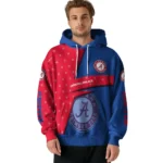 Customized Crystal Palace Abstract Shape Blue Hoodie Best Selling