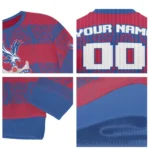 Customized Crystal Palace Bulldog Motif Sweater Best Selling