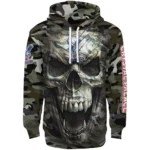 Customized Crystal Palace Camo Skull Hoodie Best Selling