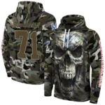 Customized Crystal Palace Camo Skull Hoodie Best Selling