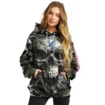 Customized Crystal Palace Camo Skull Hoodie Best Selling