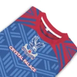 Customized Crystal Palace Chevron Pattern Blue Sweater Best Selling