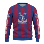 Customized Crystal Palace Chevron Rows Blue Sweater Best Selling