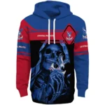Customized Crystal Palace Grim Reaper Blue Black Hoodie Best Selling