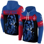 Customized Crystal Palace Grim Reaper Blue Black Hoodie Best Selling