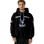 Customized Crystal Palace Punisher Skull Black Hoodie Best Selling