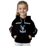 Customized Crystal Palace Punisher Skull Black Hoodie Best Selling