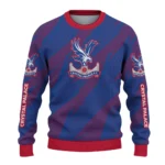 Customized Crystal Palace Stripe Motion Blue Sweater Best Selling
