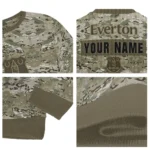Customized Everton Camouflage Blend Sweater Best Selling