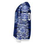 Customized Everton Camouflage Stripe Royal Blue White Sweater Best Selling
