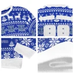 Customized Everton Christmas Designs Royal Blue Sweater Best Selling