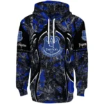 Customized Everton Hunting Theme Royal Blue Black Hoodie Best Selling