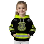Customized Everton Safety Motif Black Neon Green Hoodie Best Selling