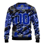 Customized Everton Skull Horde Royal Blue Sweater Best Selling