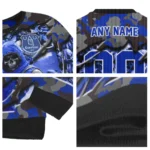 Customized Everton Skull Horde Royal Blue Sweater Best Selling
