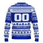 Customized Everton Tent Stripes Royal Blue White Sweater Best Selling