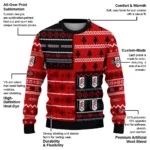 Customized Fulham Christmastree Bands White Sweater Best Selling