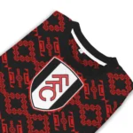 Customized Fulham Lattice Gridwork Black Sweater Best Selling