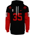 Customized Fulham Minimal Design Black Hoodie Best Selling