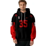 Customized Fulham Minimal Design Black Hoodie Best Selling