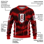 Customized Fulham Swirl Flow Black Sweater Best Selling