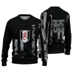Customized Fulham Vintage Usa Flag Black Sweater Best Selling